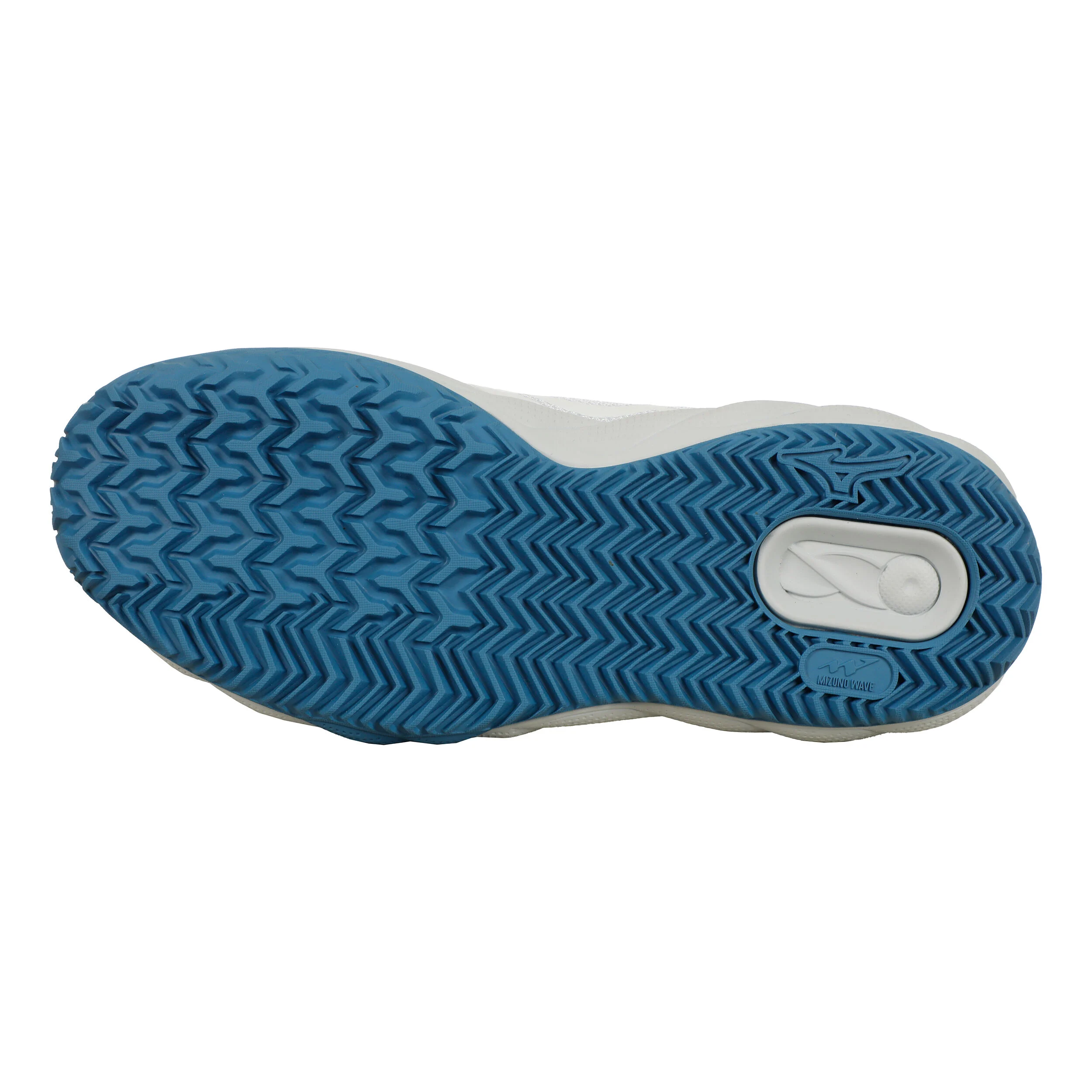 Mizuno Wave Enforce Court Chaussure Terre Battue Femmes - Blanc , Bleu