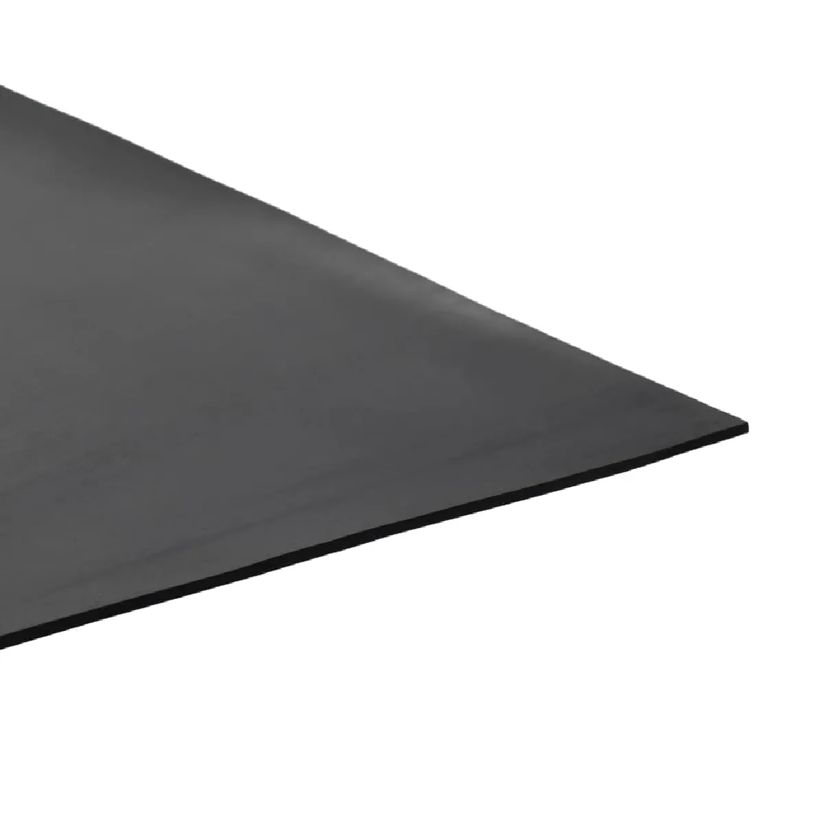 vidaXL Tapis en caoutchouc antidérapant - Noir