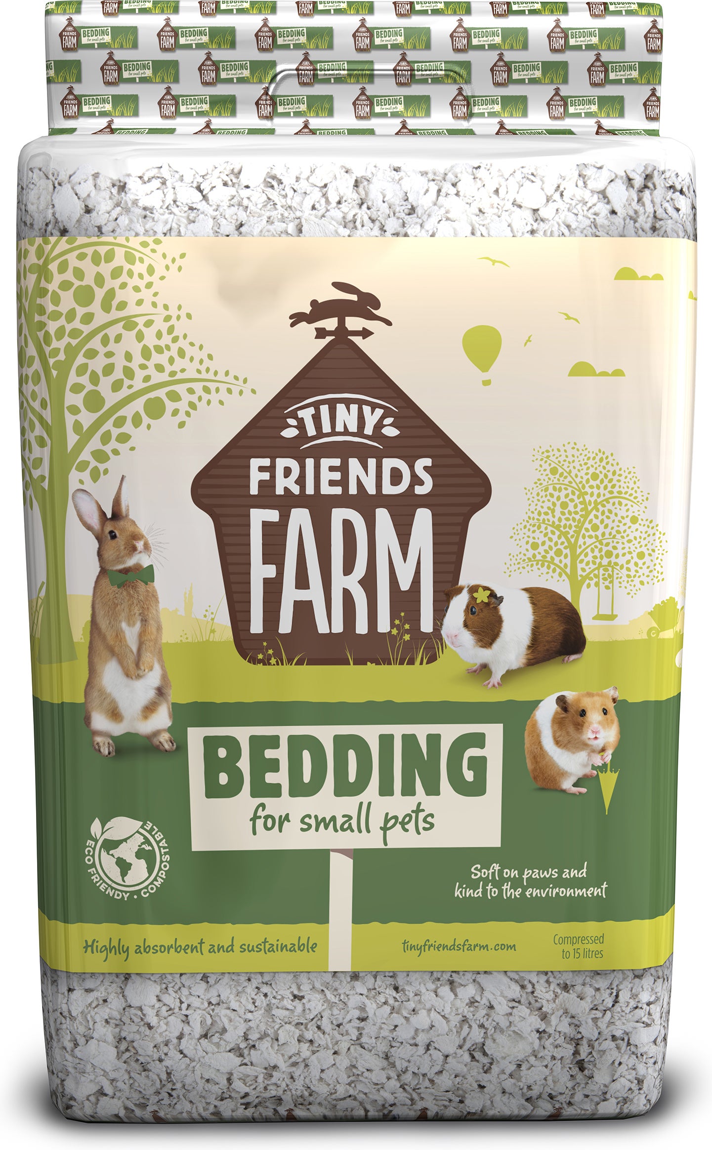 Tiny Friends Farm bodembedekker 15 L