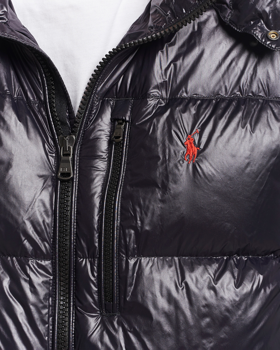 Polo Ralph Lauren Gorham Glossy Down Jacket Polo Black