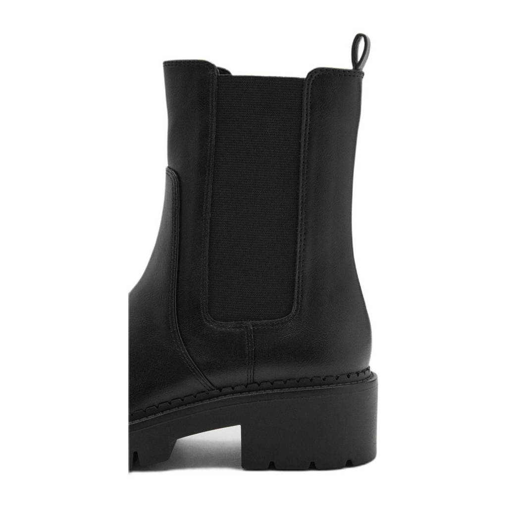 chunky chelsea boots zwart