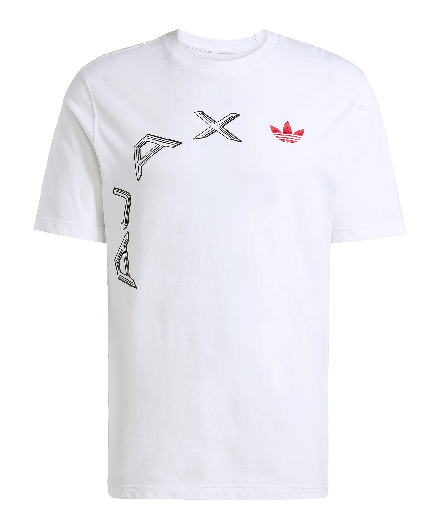 adidas Ajax Amsterdam GFX T-Shirt Weiss