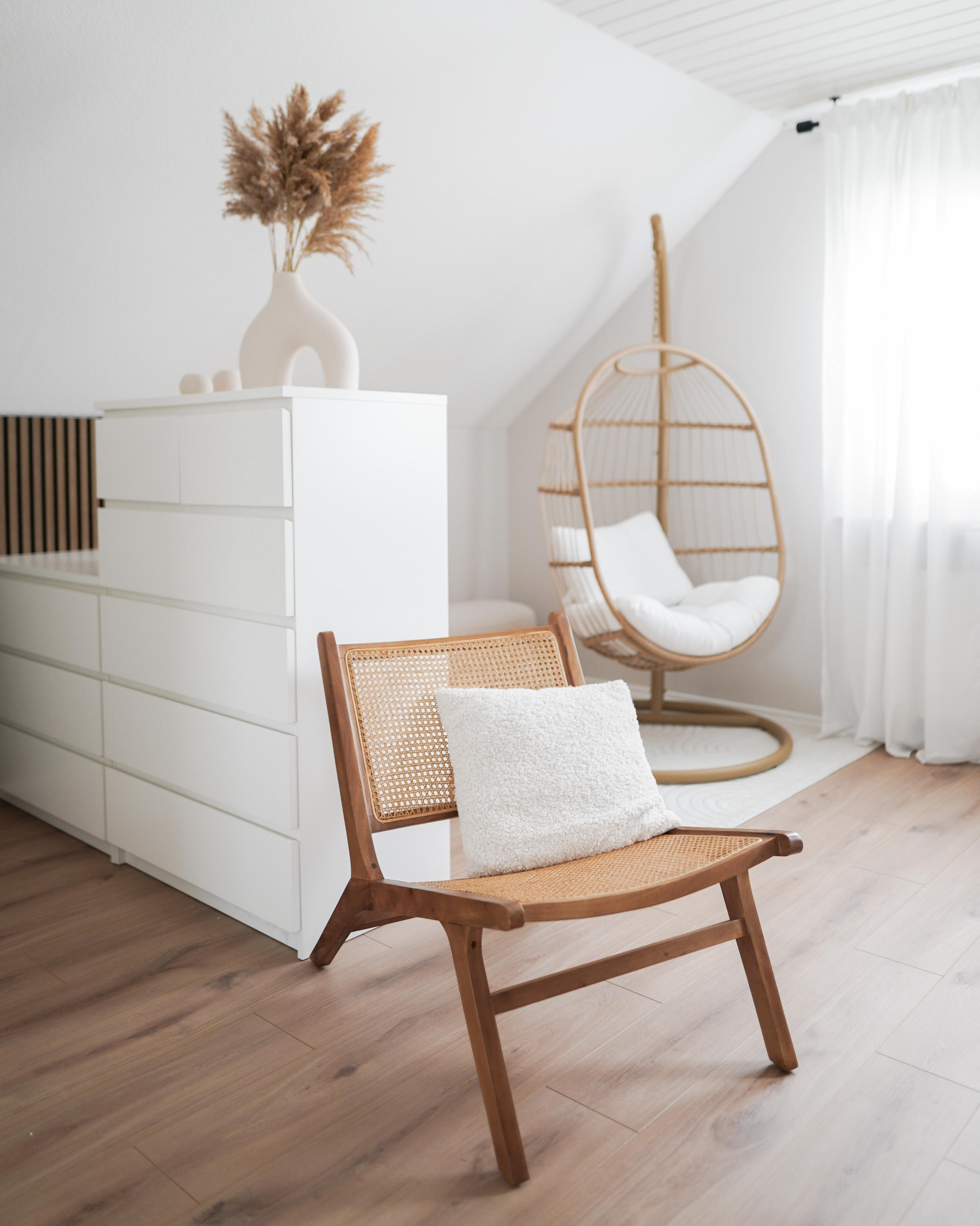 Fauteuil MIDDLETOWN Mahoniehout Natuurlijk