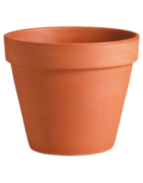 Mega Collections Aardewerk Pot Roodsteen - Bloempotten - 7 cm