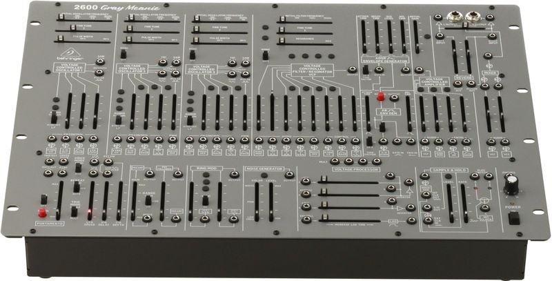 Behringer - 2600 GRAY MEANIE - Analoge Synthesizer - Grijs - Semi-Modulair