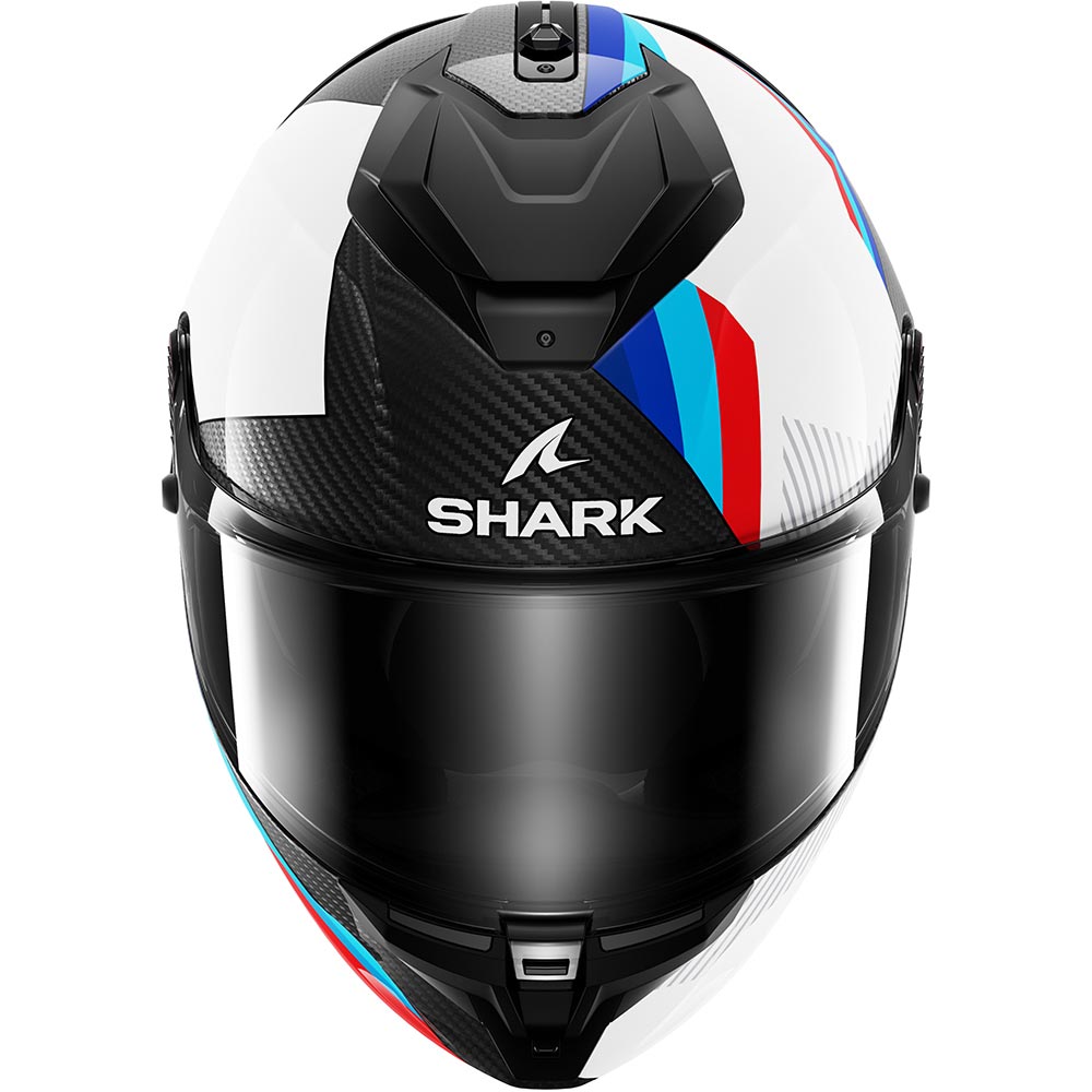 Shark - Casque Spartan GT Pro Dokhta Carbon Noir / Blanc / Bleu / Rouge / Brillant