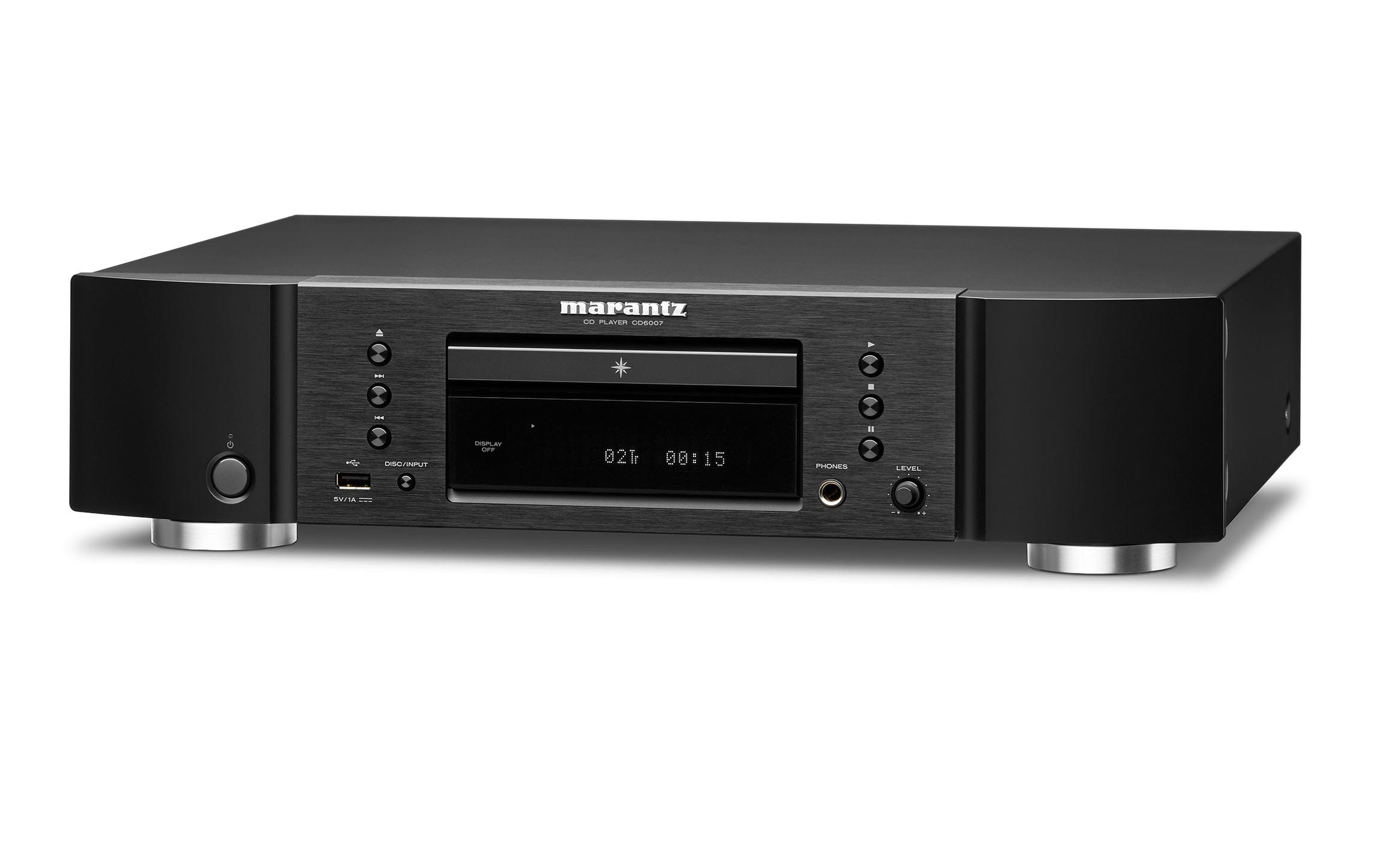 CD-Player CD6007 Schwarz<br>CD-Player mit ausgereiftem Kopfhörerverstärker