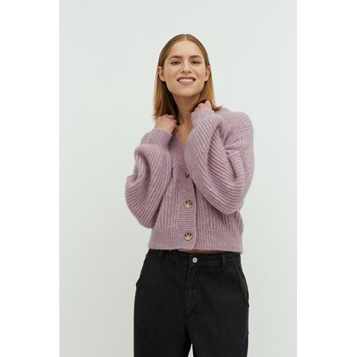 mbyM Molenda-M Strikcardigan, Light Lavender Melange, XL