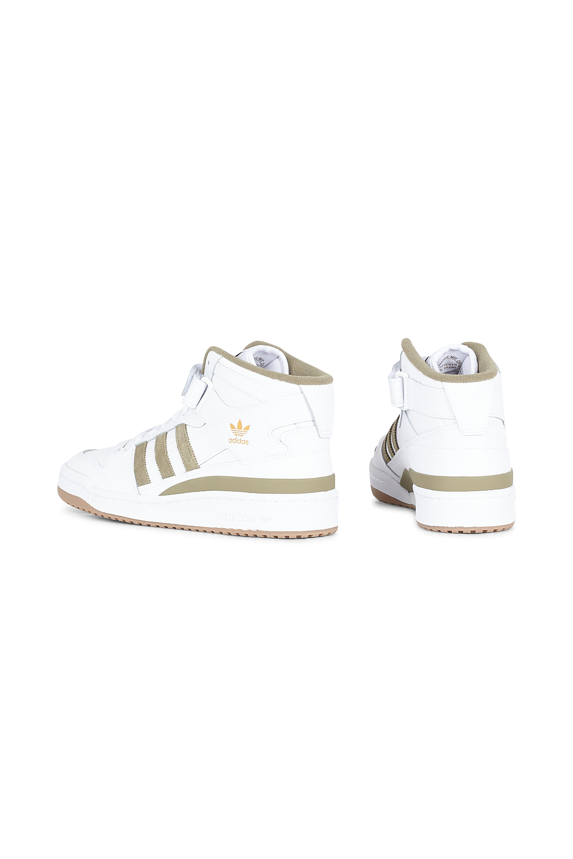 ADIDAS Baskets basses Forum Mid  Blanc