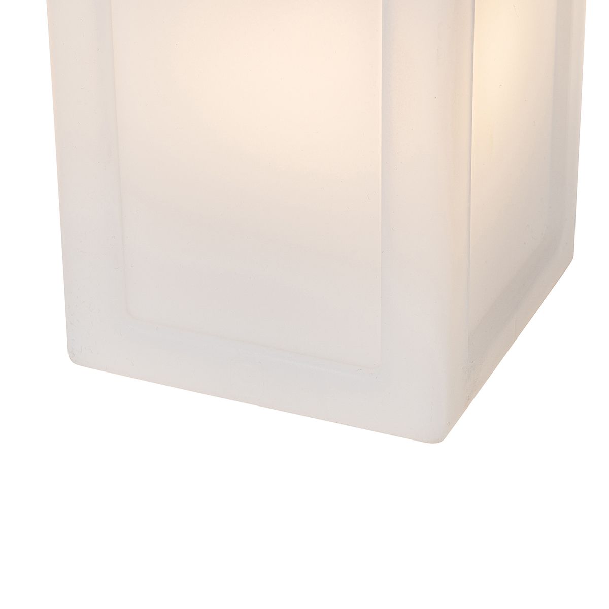 Set van 2 tafellampen wit flame effect oplaadbaar IP44 - Stard