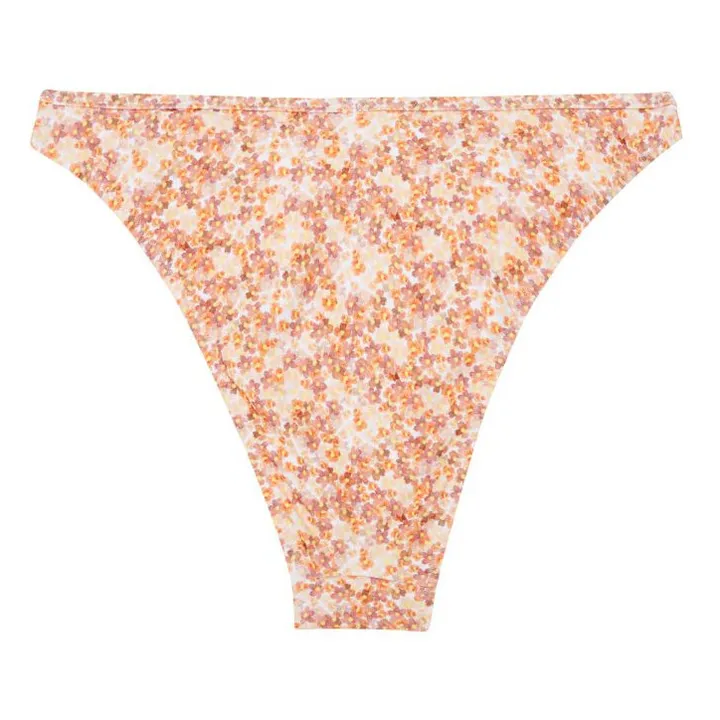 Nénés Bas de Maillot Yucca Imprimé Fleurs | Orange