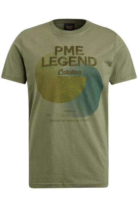 PME legend groene heren t-shirt