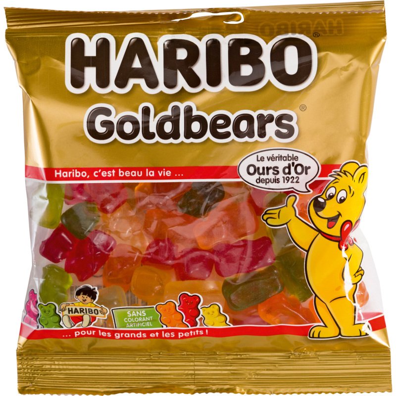 Bonbons Goldbear Haribo - Sachet de 40 g