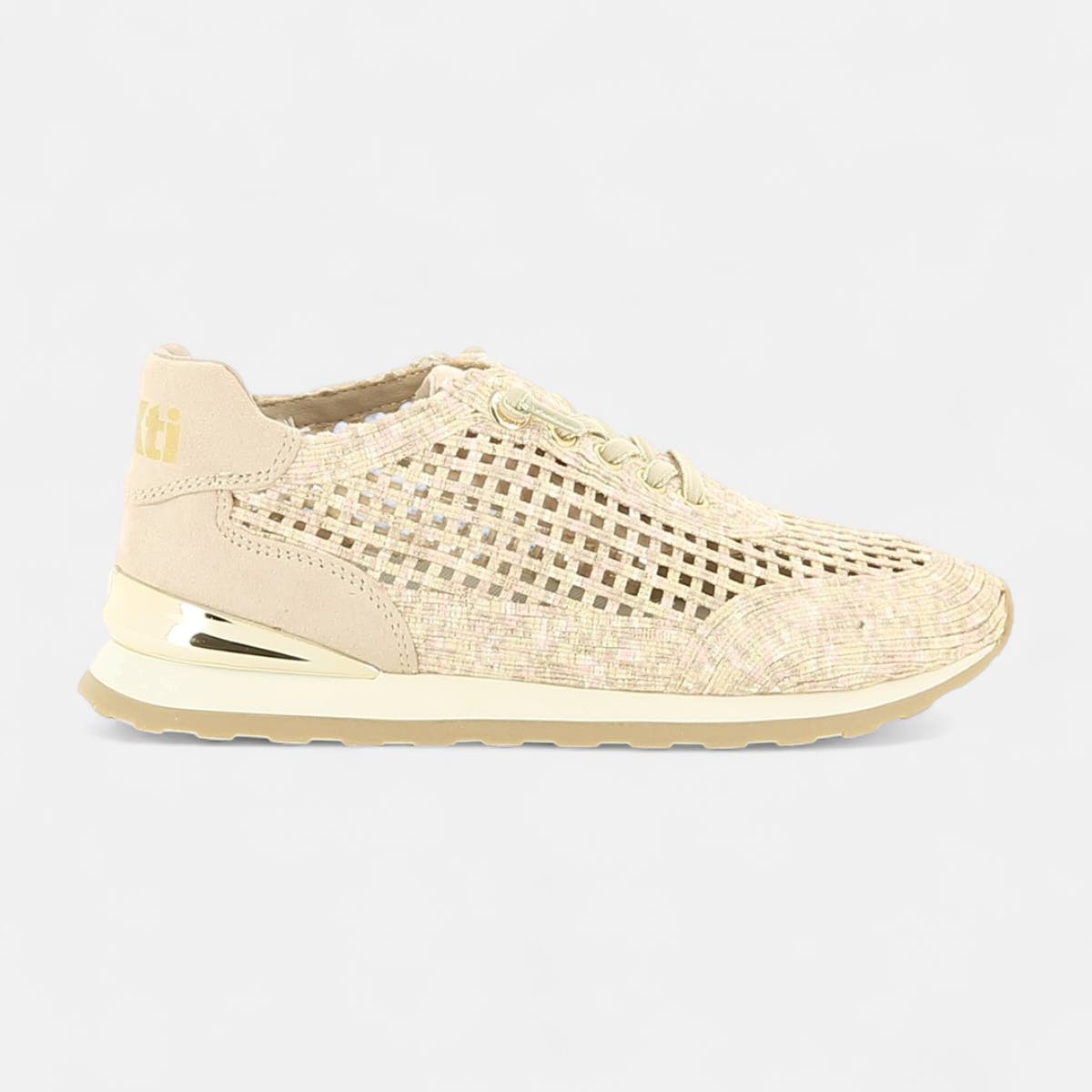 Baskets basses Femme beige