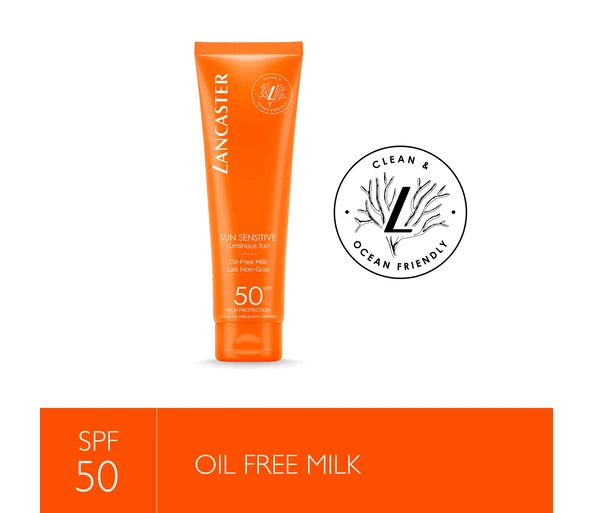 Lancaster Sun Sensitive Oil Free Body Milk SPF50