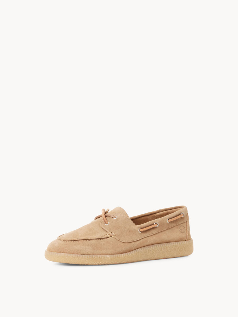 Leren Mocassin - beige