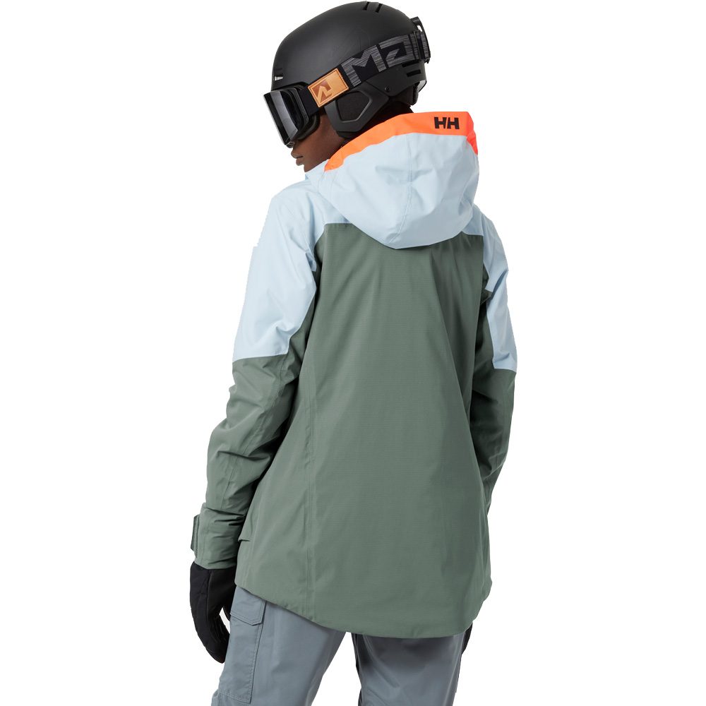 Helly Hansen Powchaser Lifaloft Skijacke Damen trooper