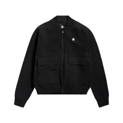 Pull homme Engineered Bomber Knit NOIR G-STAR