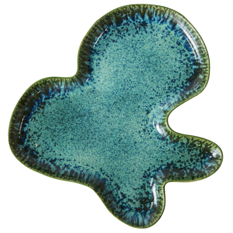 HKliving Shell schaal 39x38 Teal