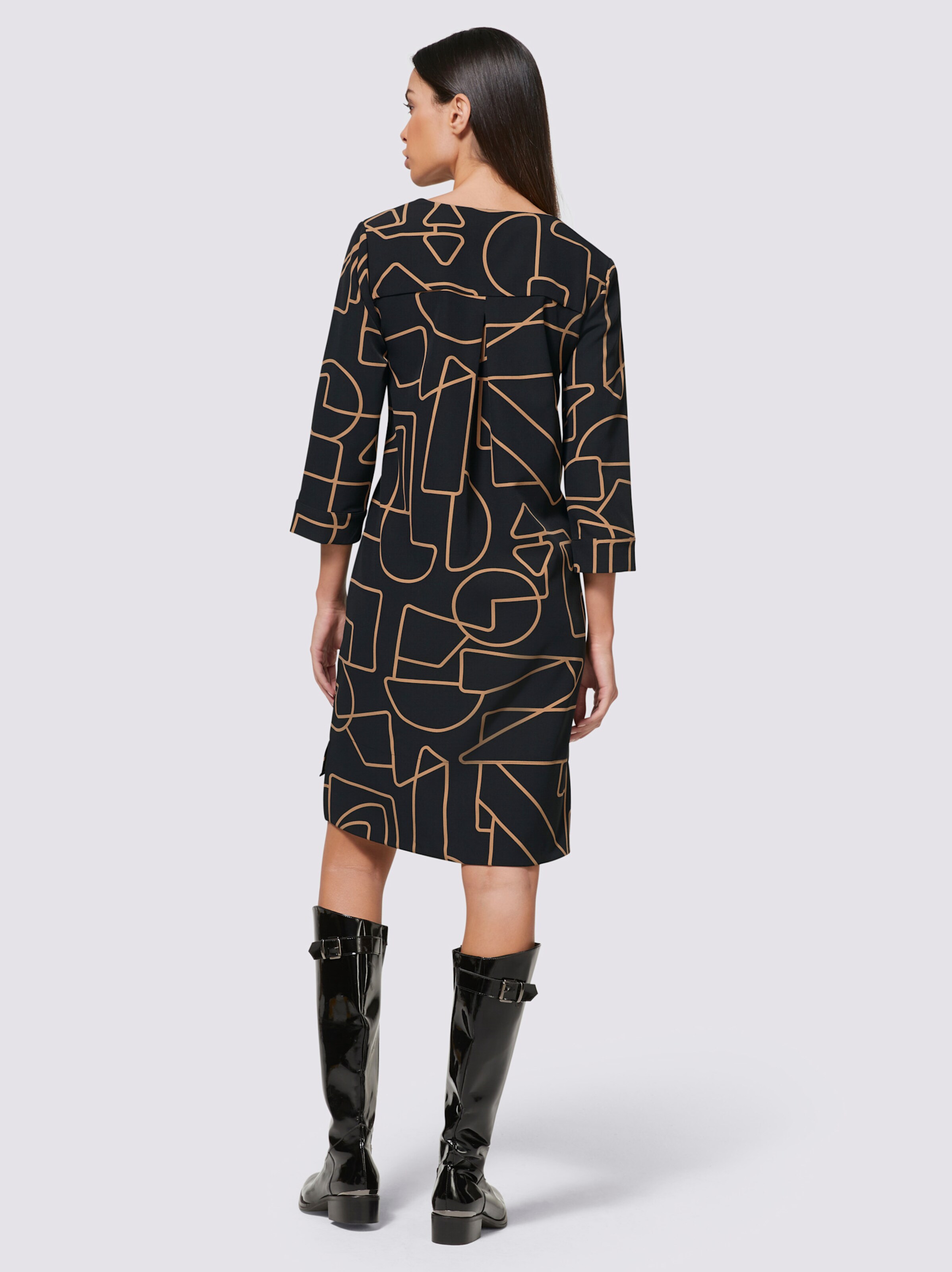 Druck-Kleid