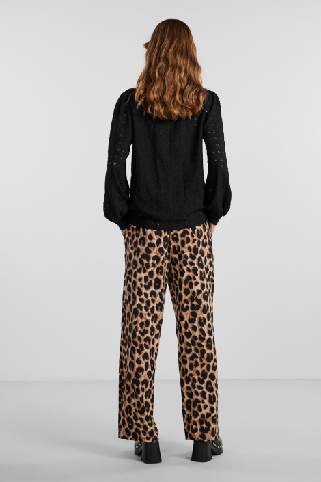 Pieces beige dames broek