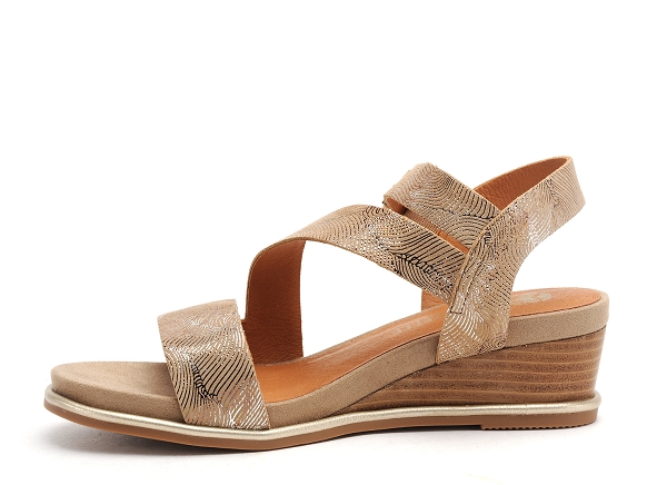Mamzelle nu pieds talons femme noala beige