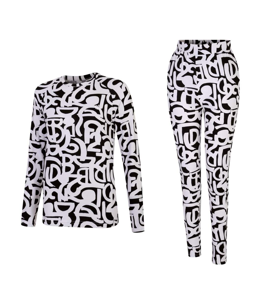Dare 2B - Ensemble thermique EXCHANGE - Femme (Noir / Blanc) - UTRG9026