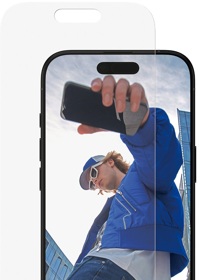 iPhone 17 Classic Fit EasyAligner Panzer Glas Displayschutz Case Friendly mit Montagerahmen (PG97490)