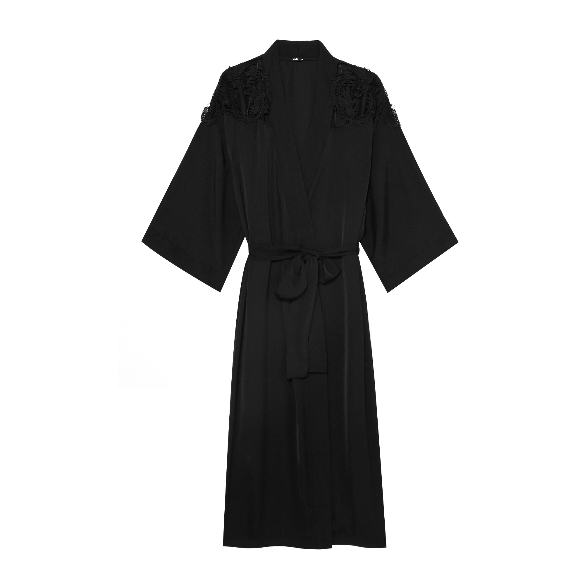 Kimono long en satin