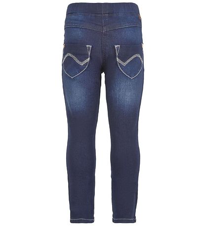 Minymo Hosen - Stretch Slim Fit - Dunkelblau