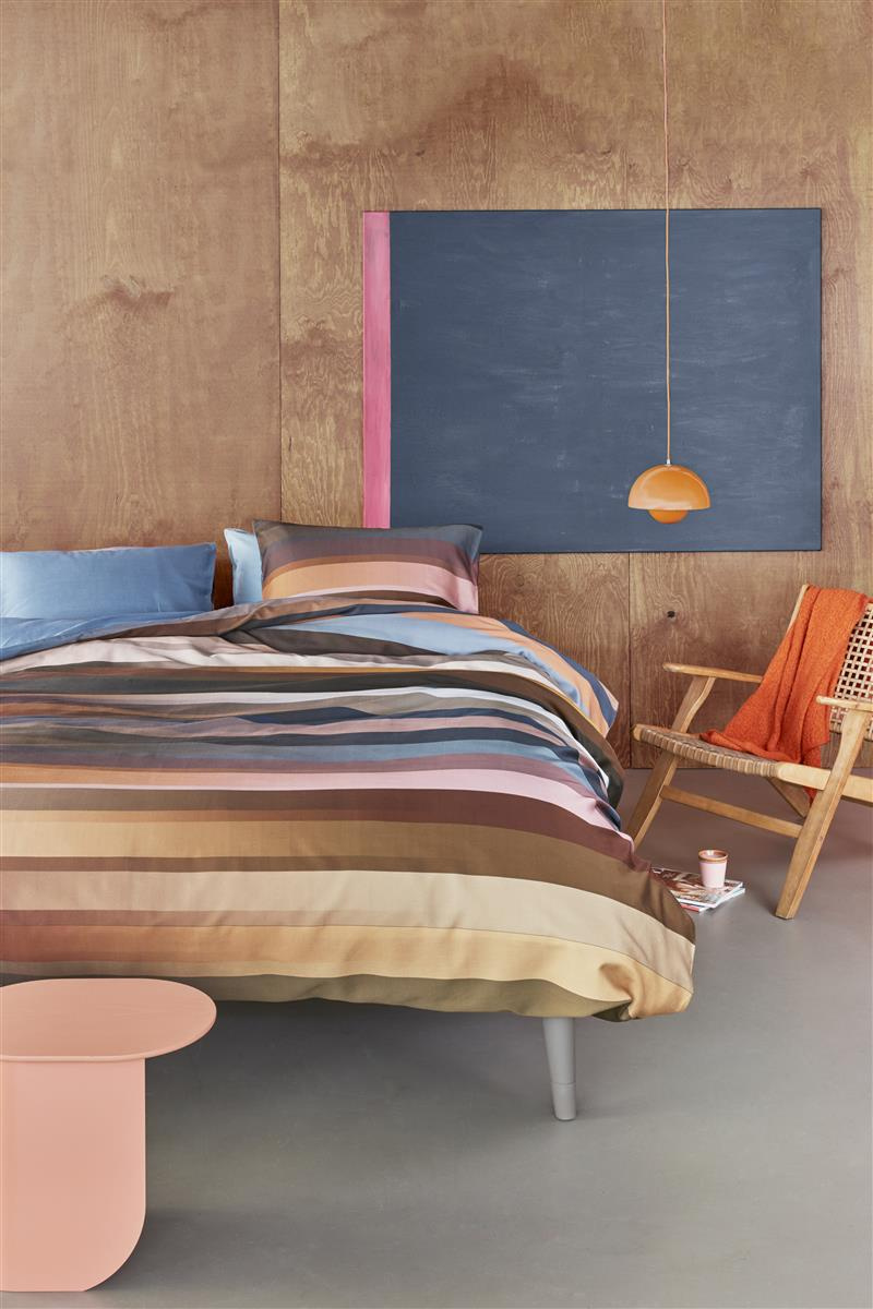Bettwäsche BOMBAY Satin 135x200 cm, mit 1 Kissen