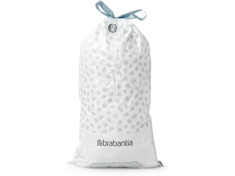 Brabantia Kehrichtsack PerfectFit O 30 l, 40 Stück Müllbeutel, Spenderpack