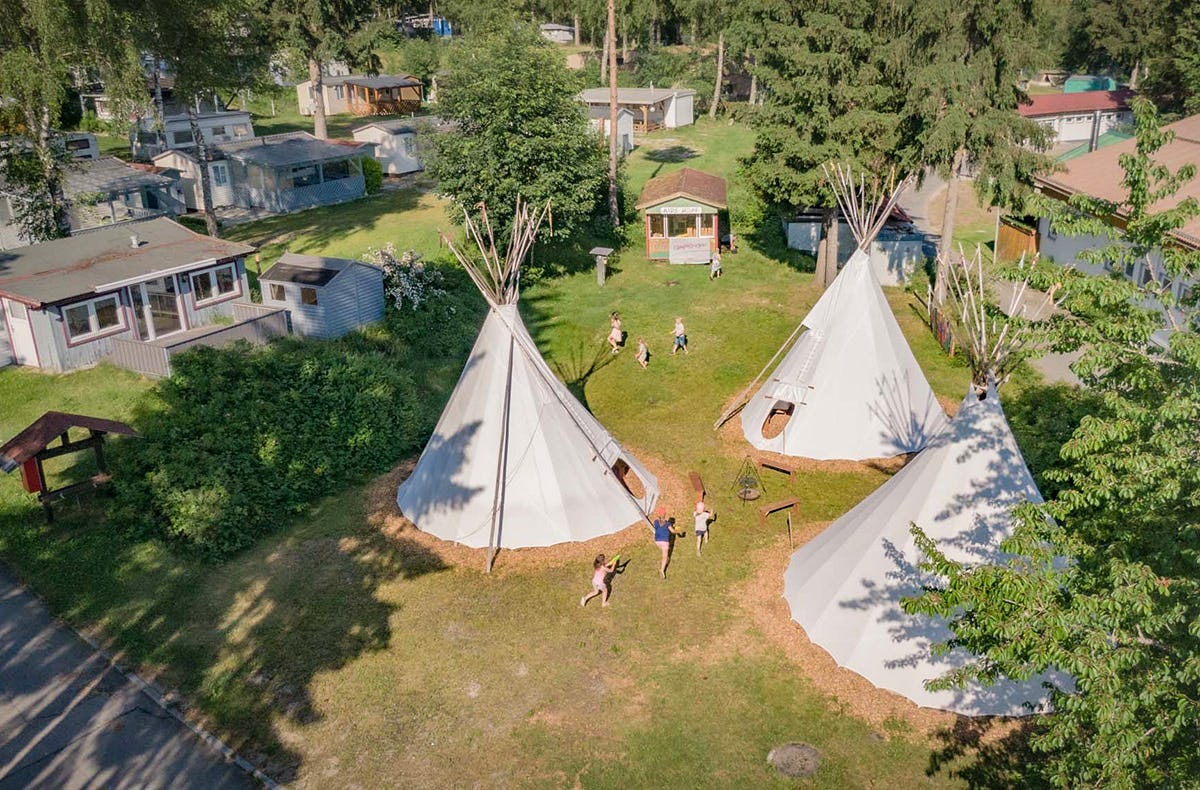 Übernachtung im Tipi für 4 Neureichenau