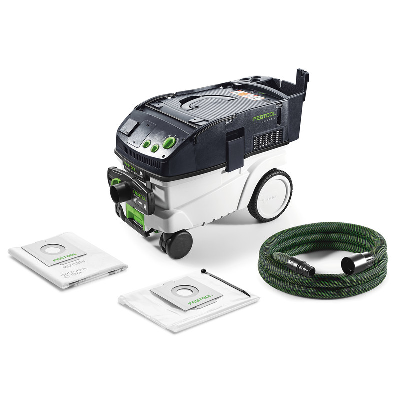 Festool CLEANTEC CTL 26 E AC Renofix 230V mobiele nat-/droogzuiger 1.200W 24L