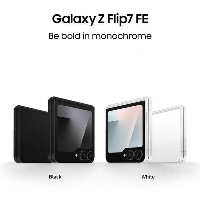 Samsung Galaxy Z Flip 7 FE 5G smartphone 8/256GB (hvid)