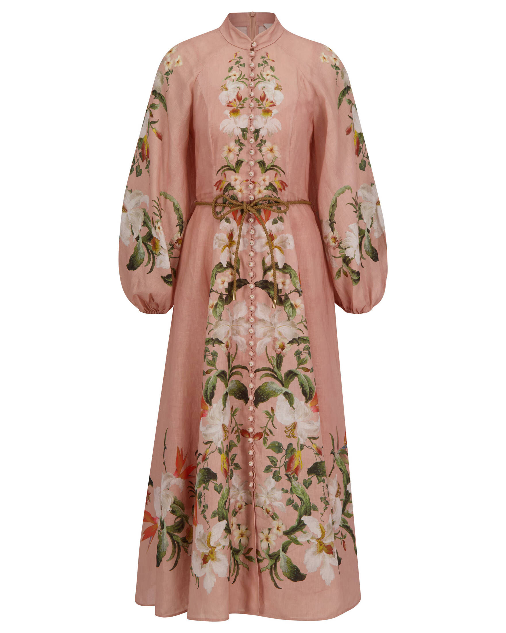 Zimmermann| Damen Leinenkleid LEXI BILLOW