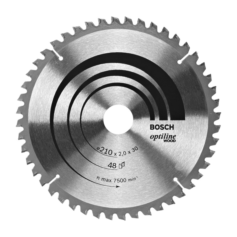 Hardmetallblad Ø210 mm 48T