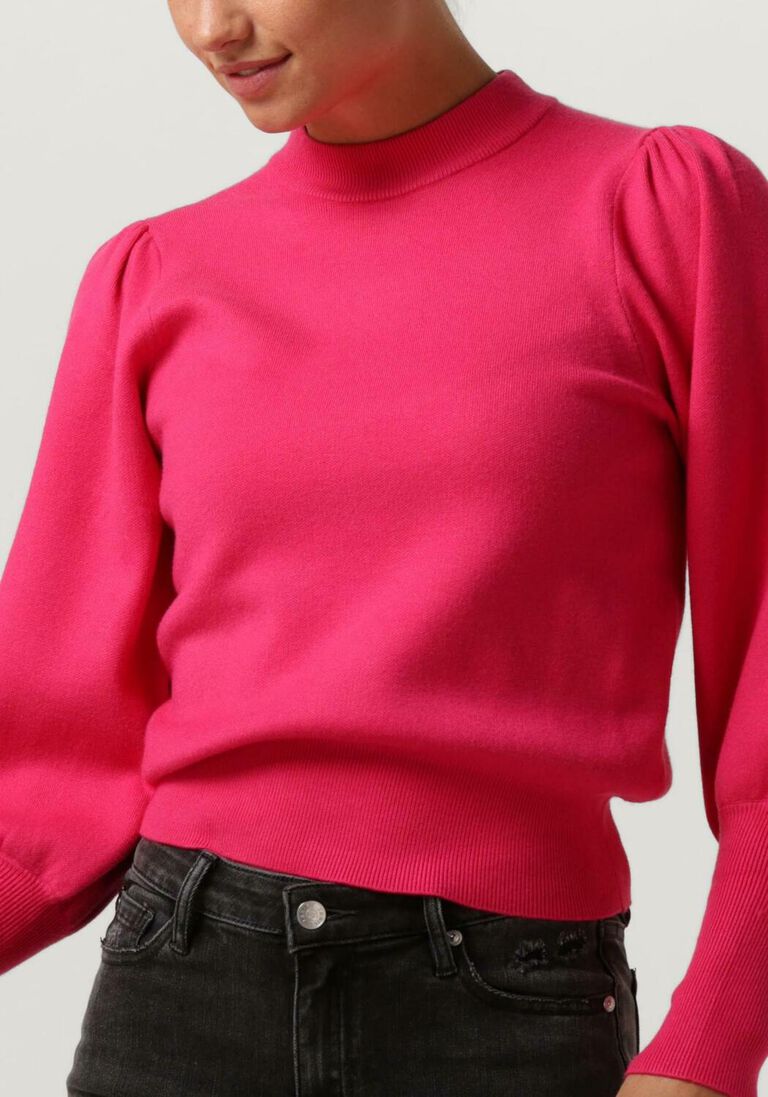 JANICE fuchsia janice trui trui gebreid pof mouw jay