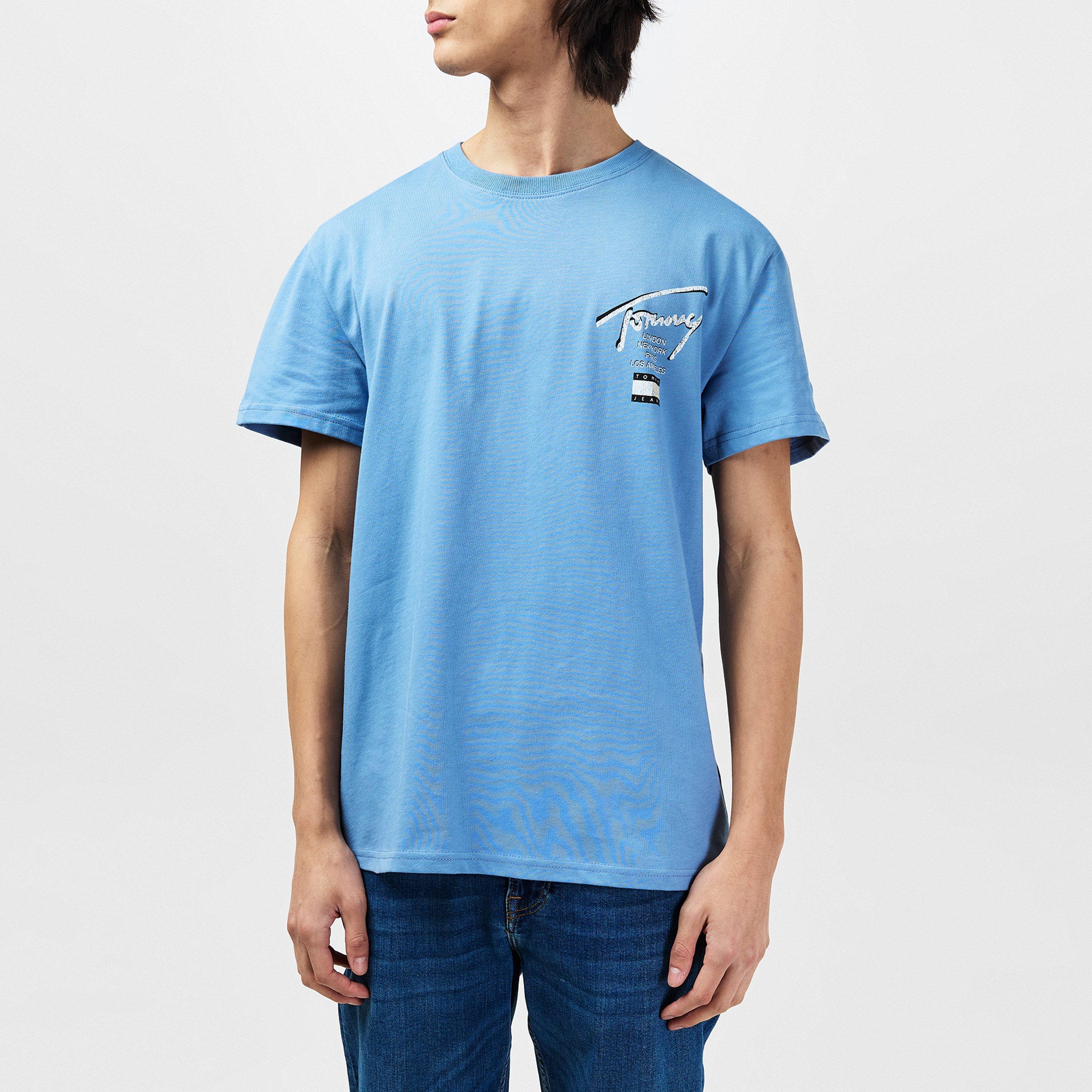 Tommy Jeans TJM REG TOMMY SIGN CITY TEE EXT