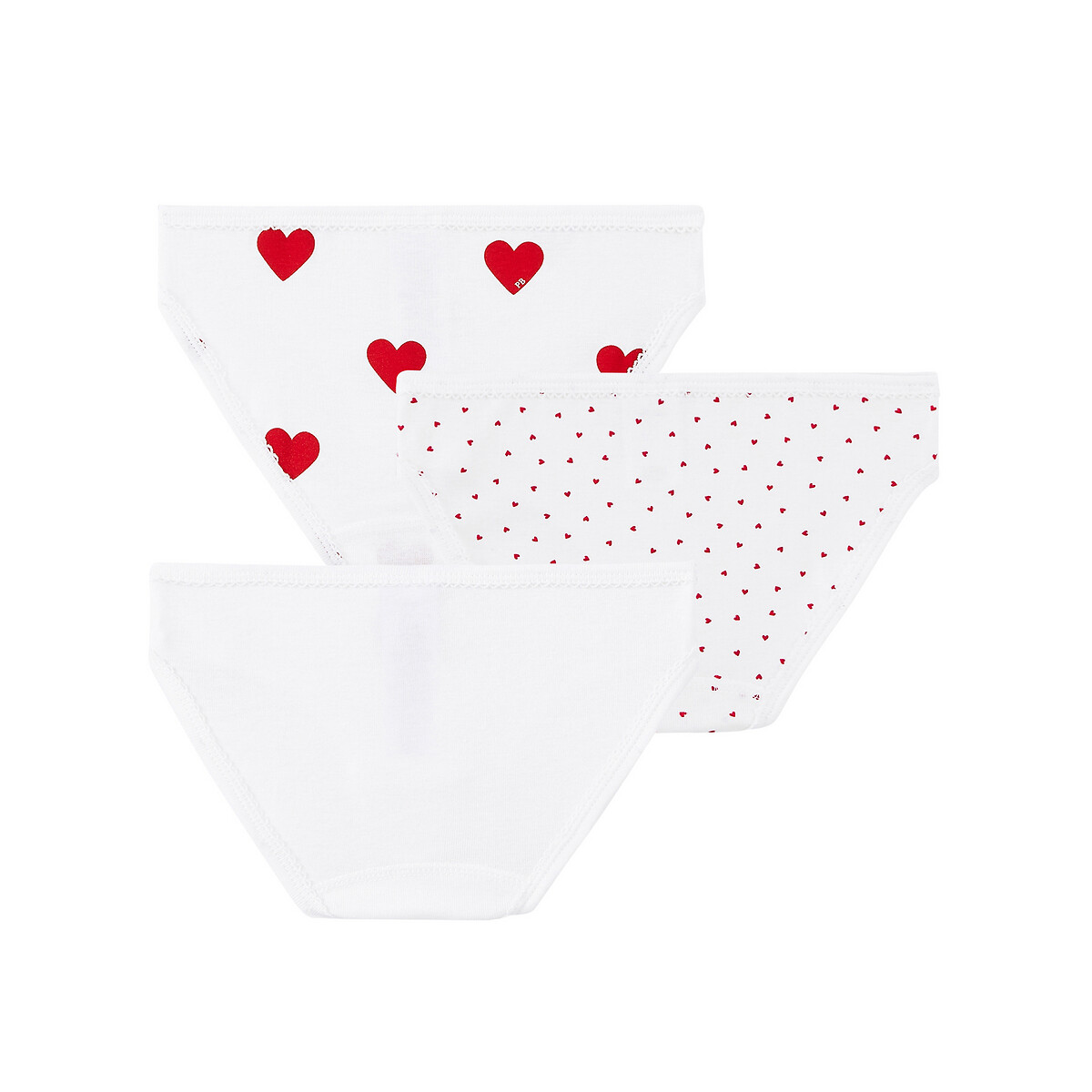 PETIT BATEAU<br>Conjunto de 3 cuecas