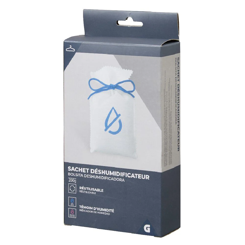 Sac déshumidificateur gel avec témoin d'humidité