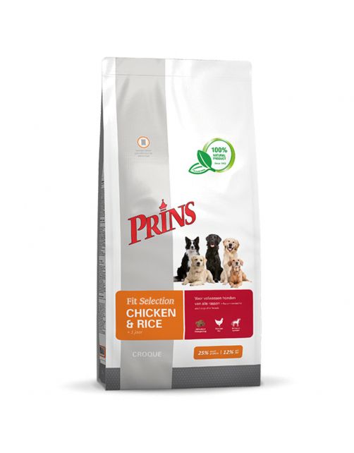 Prins Fit-Selection Kip&Rijst - Hondenvoer