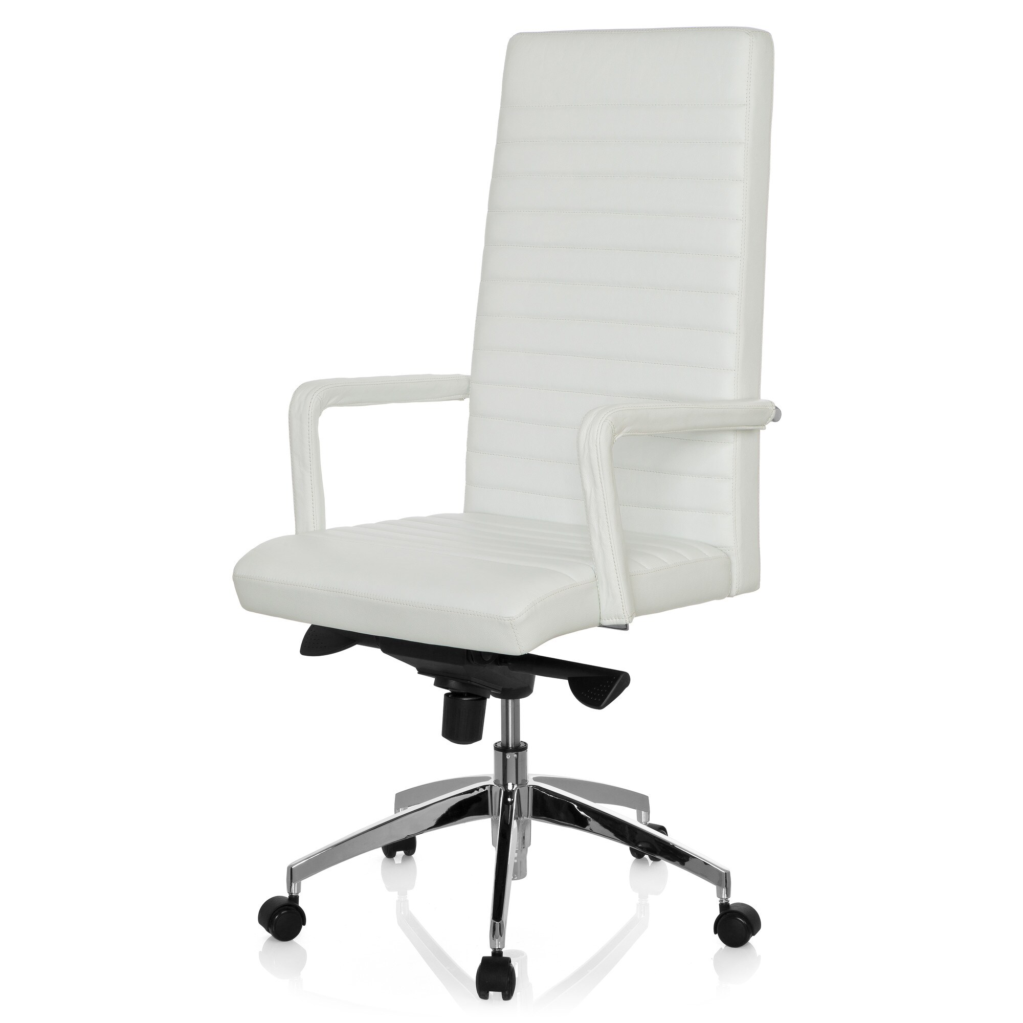 Profi Chefsessel LENGA Leder mit Armlehnen hjh OFFICE