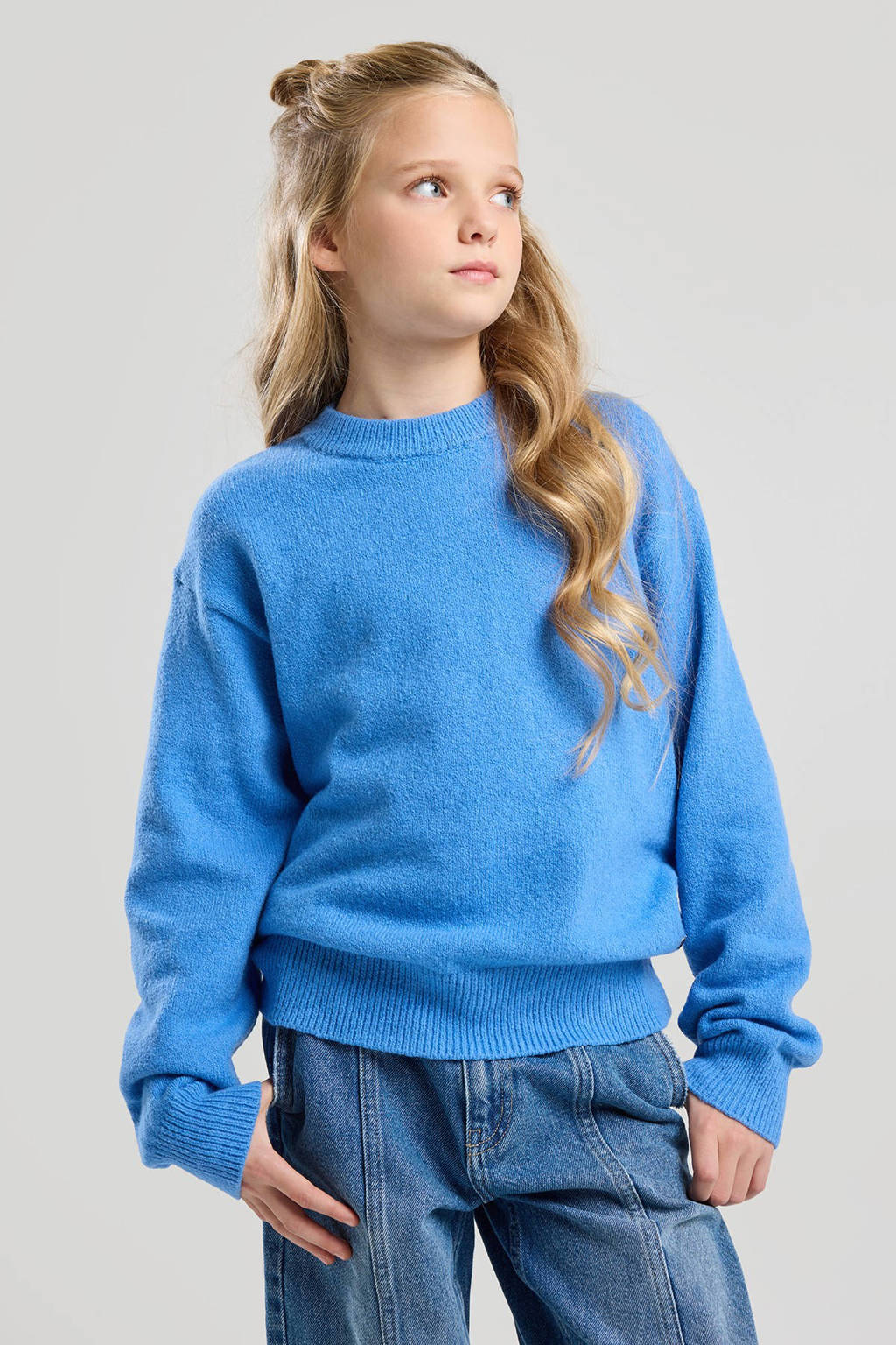 America Today gebreide trui blauw