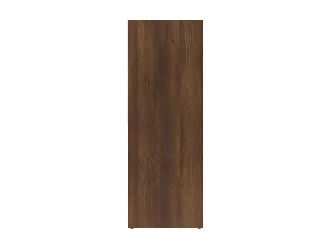 Bibliothèque Chêne marron 67x24x161 cm Bois d'ingénierie