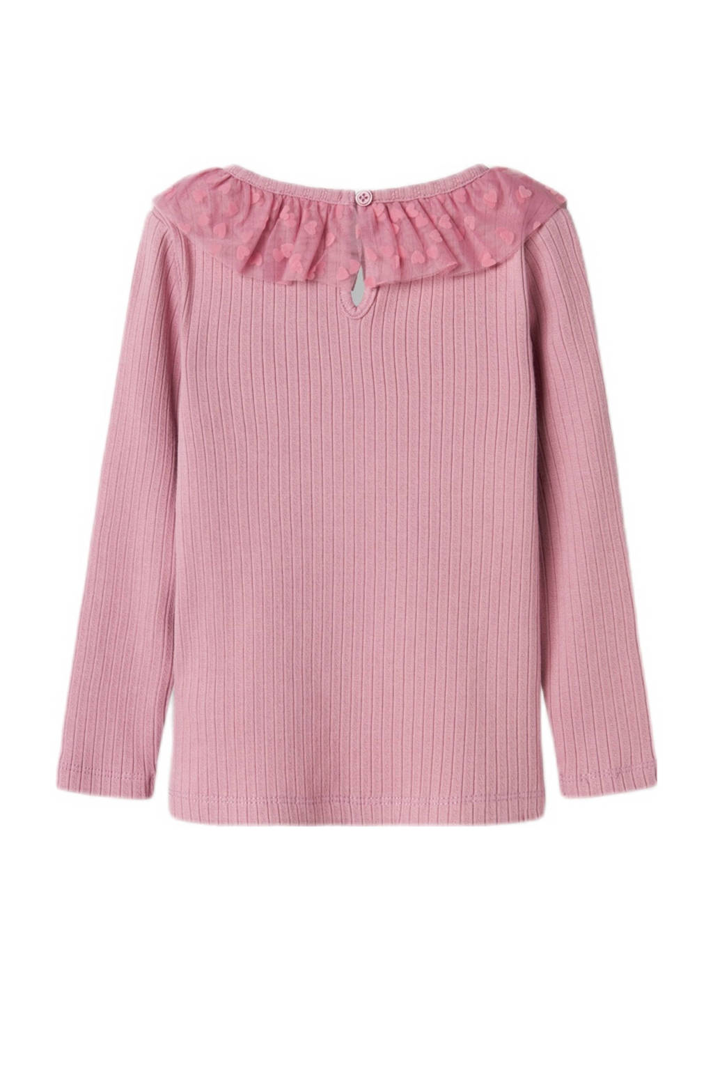 NAME IT longsleeve NMFNAJAS roze