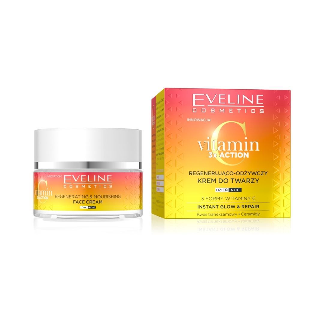 Creme de Rosto Vitamina C x3 Action - Reg&Nutrição - 50ml