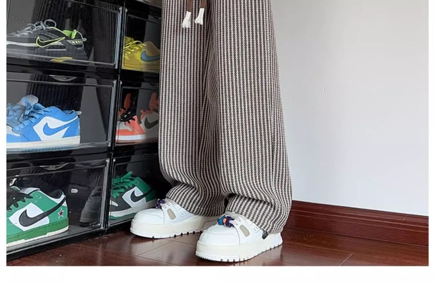 emeisa - Broek met trekkoord en rechte pijpen
