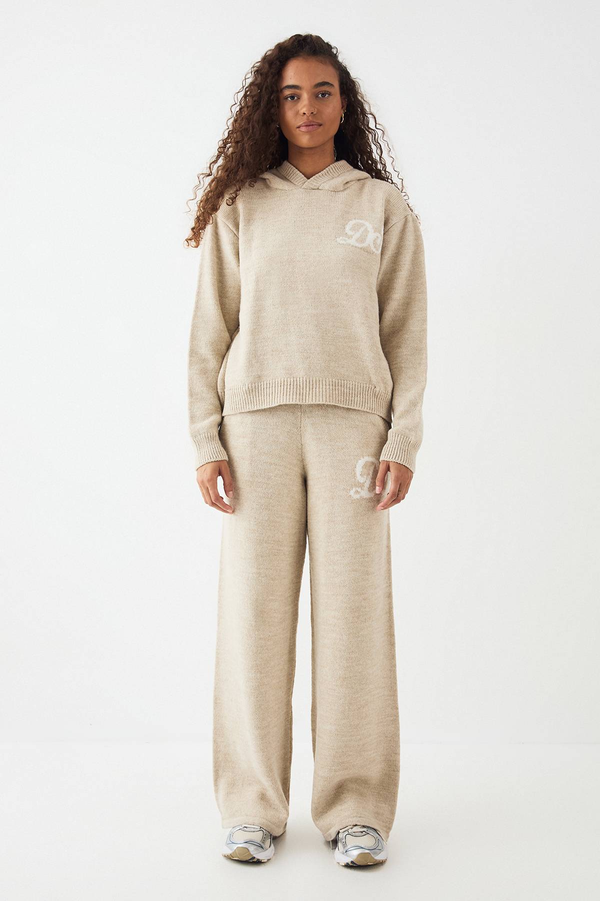 Sweat à Casynthétiqueche Oversized Tricoté DSGN Studio