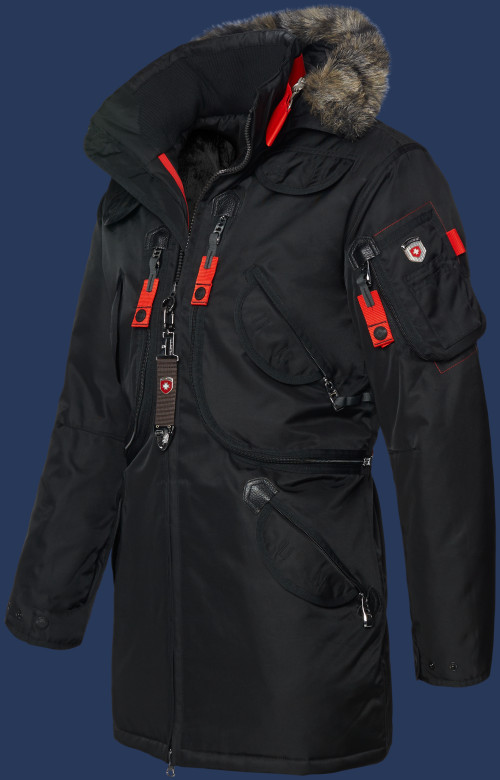 Rescue Parka RainbowAirTec, Schwarz